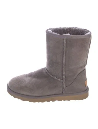 Pre-owned Ugg Suede Boots In Grey