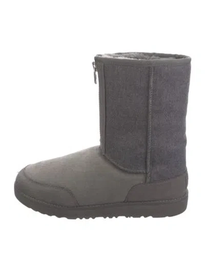 Pre-owned Ugg Suede Boots In Grey