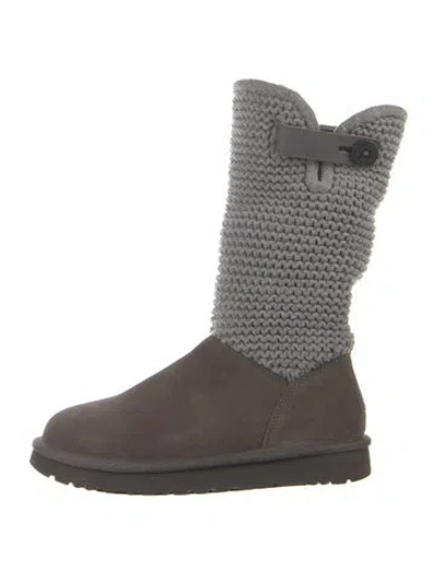 Pre-owned Ugg Suede Boots In Multicolor