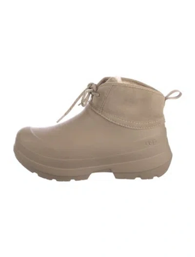 Pre-owned Ugg Suede Boots In Neutral