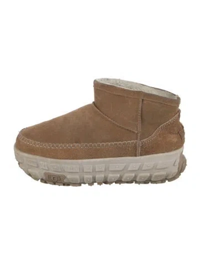 Pre-owned Ugg Suede Boots In Neutral