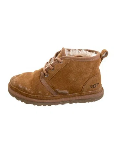 Pre-owned Ugg Suede Boots In Neutrals