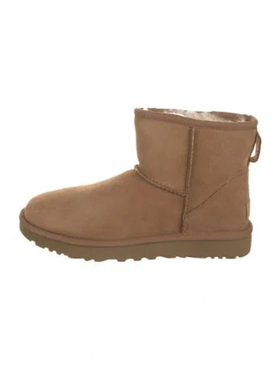 Pre-owned Ugg Suede Boots W/ Tags In Brown