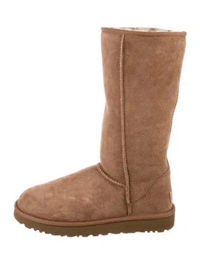 Pre-owned Ugg Suede Boots W/ Tags In Brown