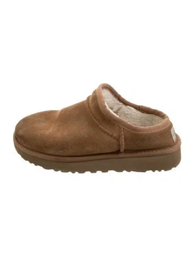 Pre-owned Ugg Suede In Brown