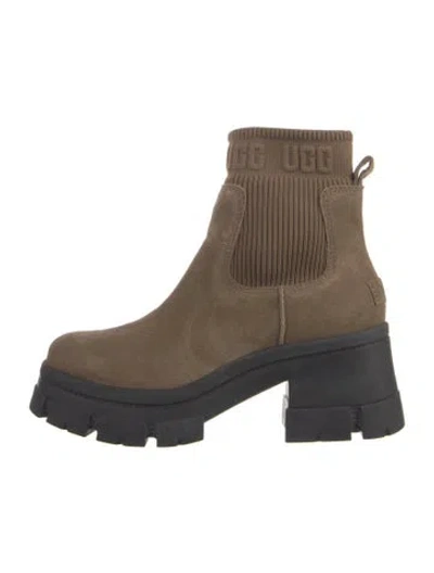 Pre-owned Ugg Suede Chelsea Boots In Multi