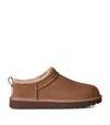 Ugg W Classic Micro Rocky Oak Mule In Brown