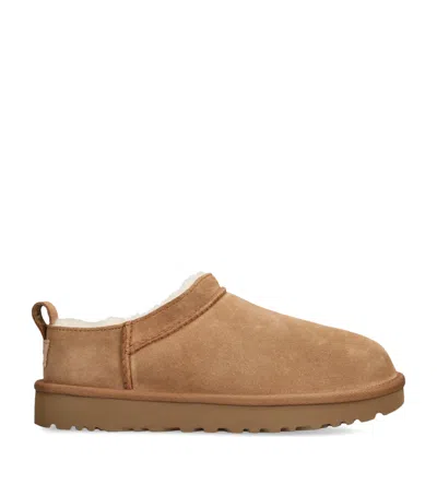 UGG SUEDE CLASSIC MICRO BOOTS