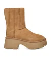 Ugg Suede Classic New Heights Boots 70 In Beige