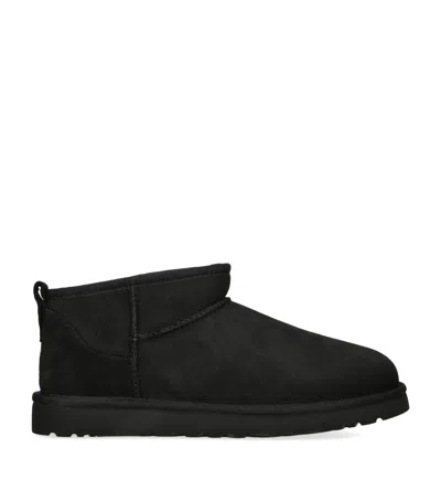 UGG SUEDE CLASSIC ULTRA MINI BOOTS