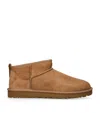 Ugg Biscuit Suede Classic Ultra Mini Ankle Boots In Multi