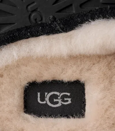 Ugg Suede Elea Slippers In Black