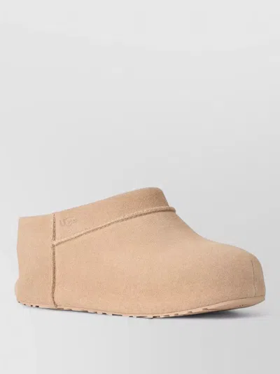 Ugg Suede Enwrap Clogs In Multi