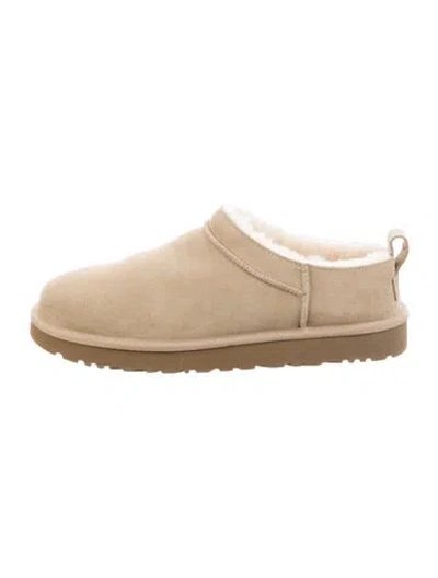 Pre-owned Ugg Suede Espadrilles In Gray