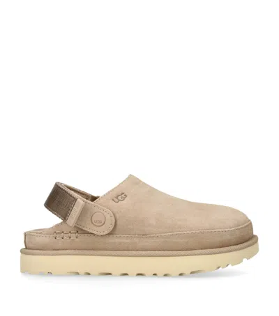 UGG SUEDE GOLDENSTAR CLOGS