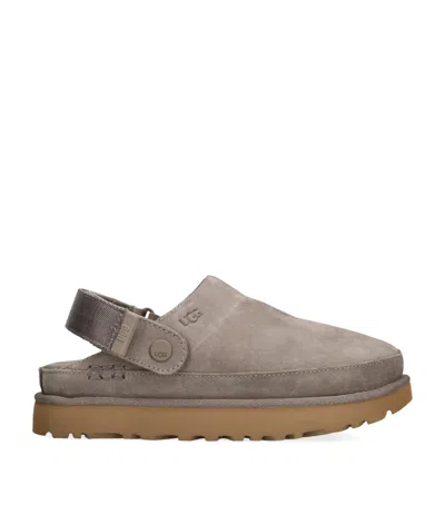 UGG SUEDE GOLDENSTAR CLOGS