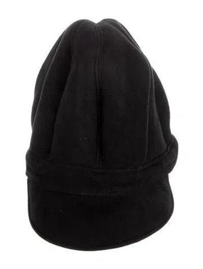 Pre-owned Ugg Suede Hat In Black