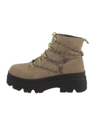 Pre-owned Ugg Suede Hiking Boots