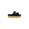 Ugg 50mm Aubrey Sandals In Black