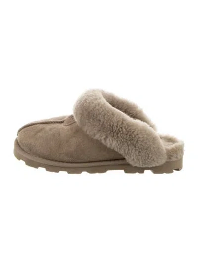 Pre-owned Ugg Suede Loafer Sneakers In Brown