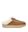 Ugg Suede Lowmel Mules In Brown