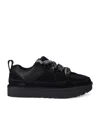 Ugg Suede Lowmel Sneakers In Black