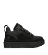 Ugg Suede Lowmel Sneakers In Black