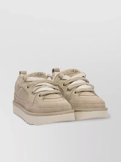 Ugg Suede Low-top Sneakers In Brown