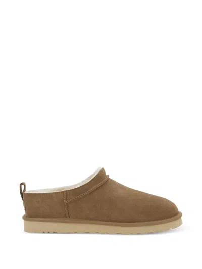 Ugg Classic Micro Slippers In Light Bronze In Purple