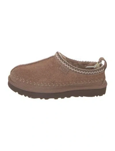 Pre-owned Ugg Suede Mules In Brown