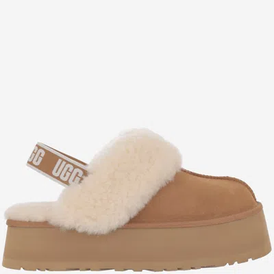 Ugg Suede Mules In Sand