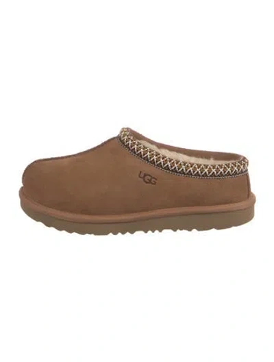 Pre-owned Ugg Suede Mules W/ Tags In Brown