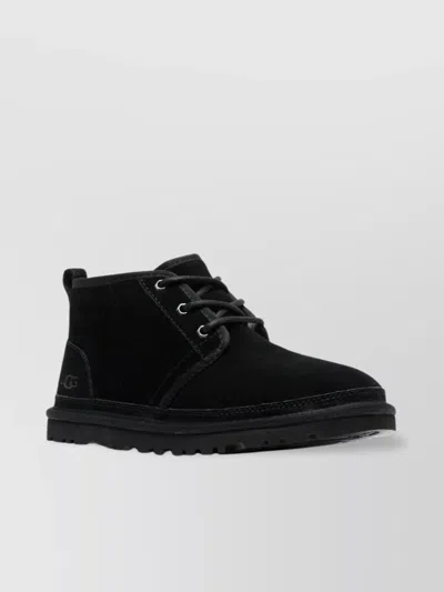 Ugg Suede Neumel Boots In Black