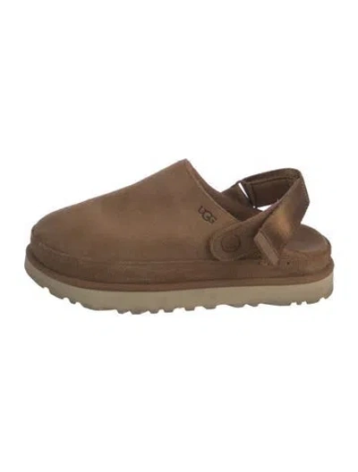 Pre-owned Ugg Suede In Neutrals