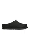 Ugg Slip-on Sabot Shoes With Rounded Toe And Matte Finish In Multi