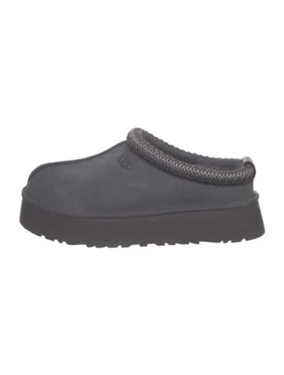 Pre-owned Ugg Suede Oxfords W/ Tags In Gray