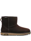 Ugg Suede Pull-tab Boots In Brown