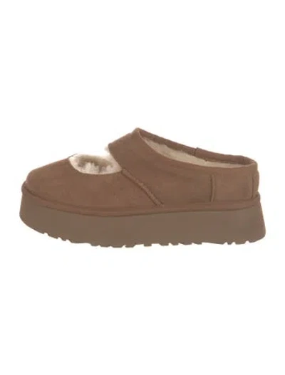 Pre-owned Ugg Suede Pumps In Brown