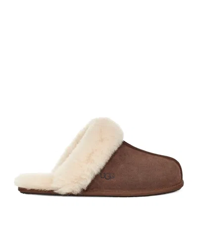 Ugg Suede Scuffette Ii Slippers In Brown