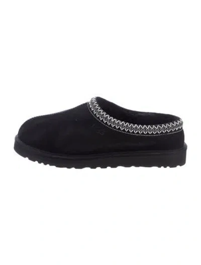 Pre-owned Ugg Suede Slides In Blue