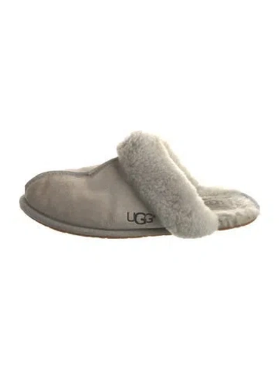Pre-owned Ugg Suede Slides In Multi