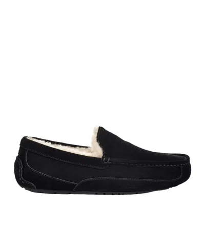 Ugg Suede Slipon Loafer In Black