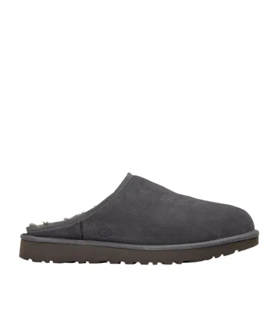 Ugg Suede Slip-on Mule In Gray