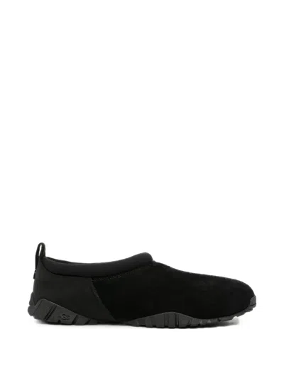 Ugg Suede Slip-on Sneakers In Black