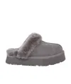 Ugg Disquette Slippers In Gray