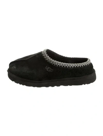 Pre-owned Ugg Suede Slippers In Green