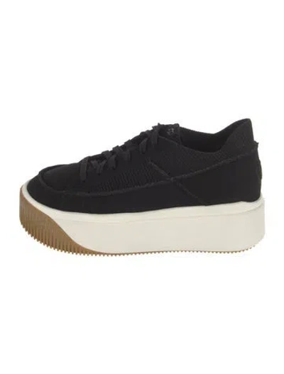 Pre-owned Ugg Suede Sneakers In Black