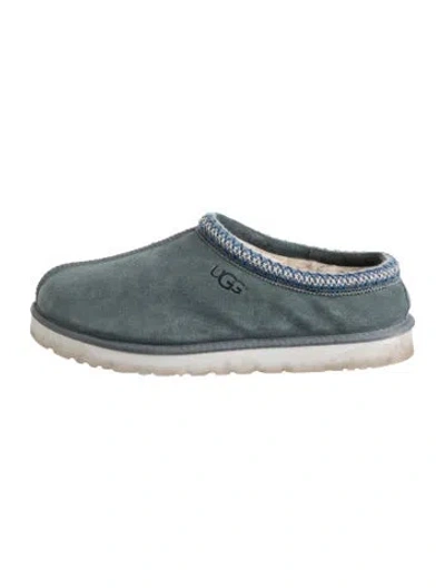 Pre-owned Ugg Suede Sneakers In Blue