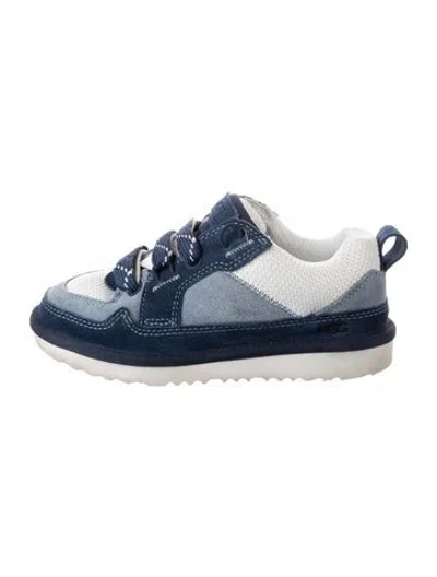 Pre-owned Ugg Babies' Suede Sneakers In Blue