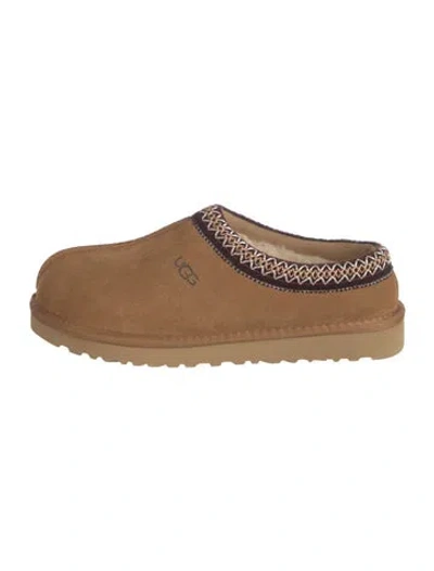 Pre-owned Ugg Suede Sneakers In Brown
